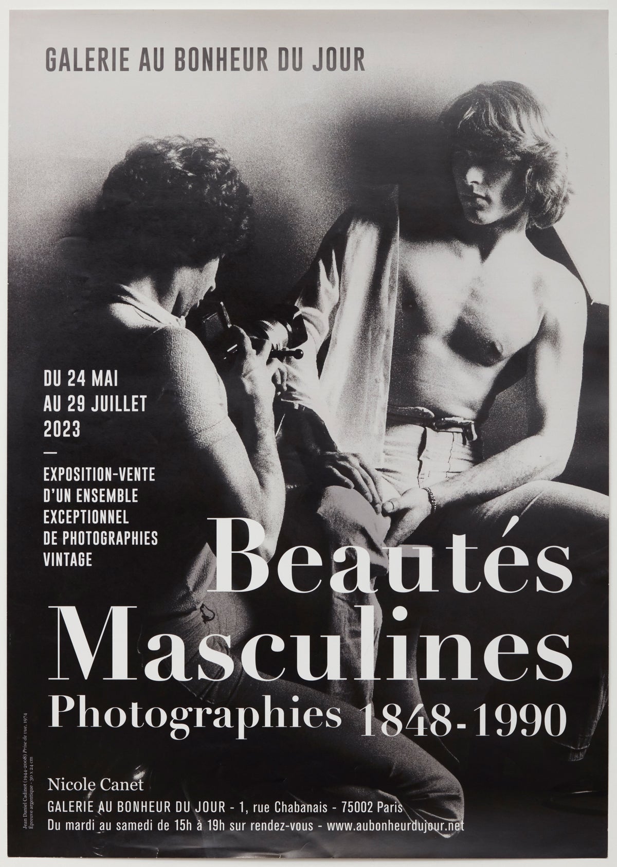 Galerie Au Bonheur du Jour 'Beautés Masculines' (2023)