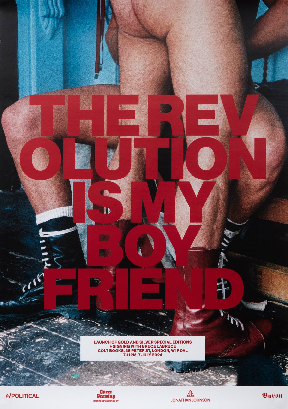 Bruce La Bruce 'The Revolution Is My Boyfriend' Poster (2024)