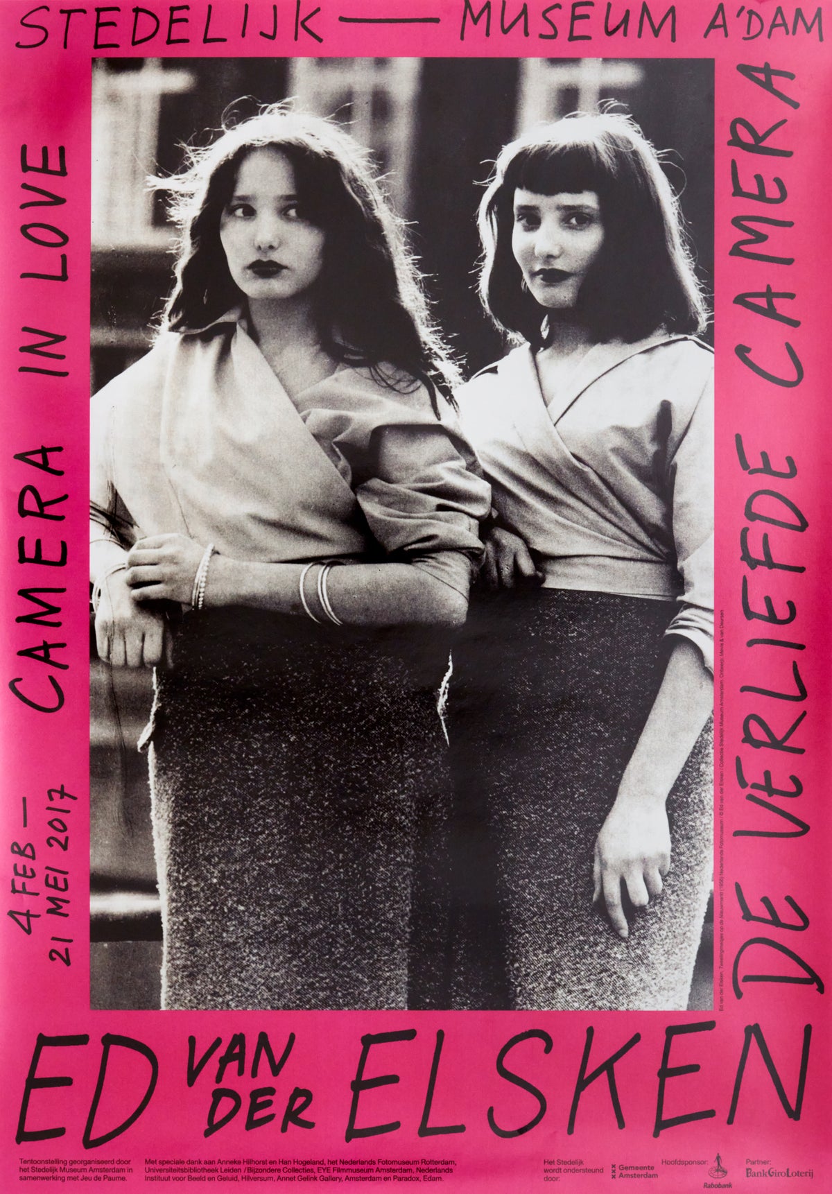 Ed van der Elsken 'Camera in Love' Exhibition Poster