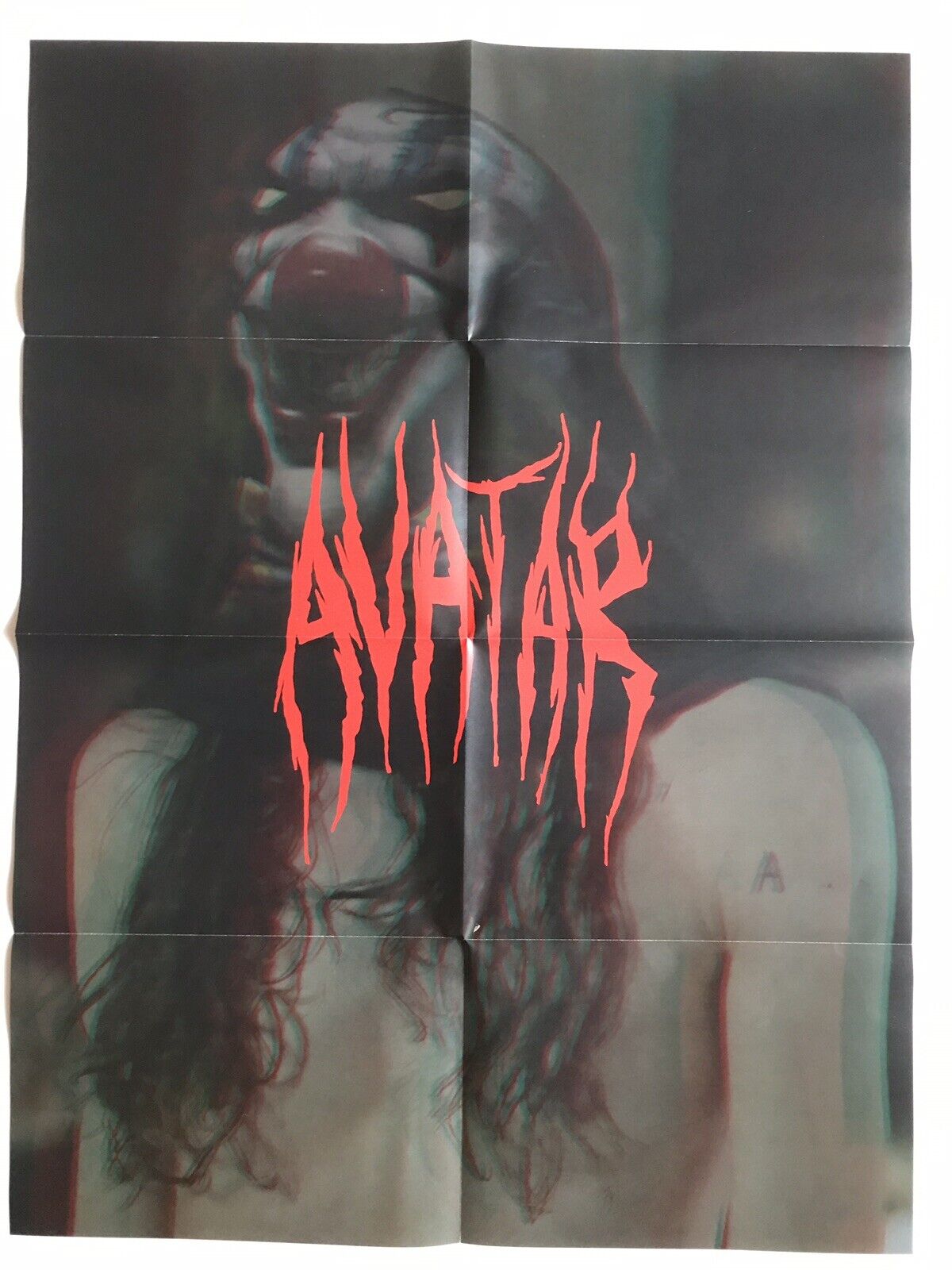 Anne Imhof 'Avatar II' exhibition poster (2022)
